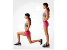 cardio workout lunges